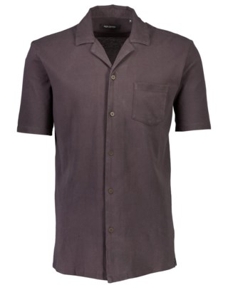 Garment Dyed Piqué Shirt S/S M 2-200043