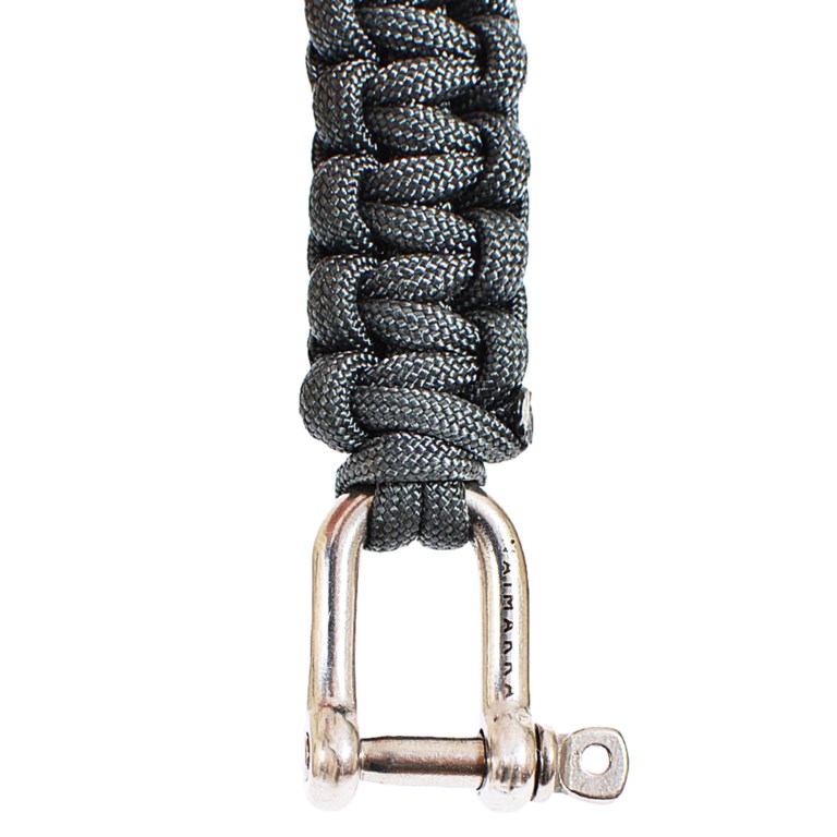 Naimakka Paracord Bracelet Charcoal Grey