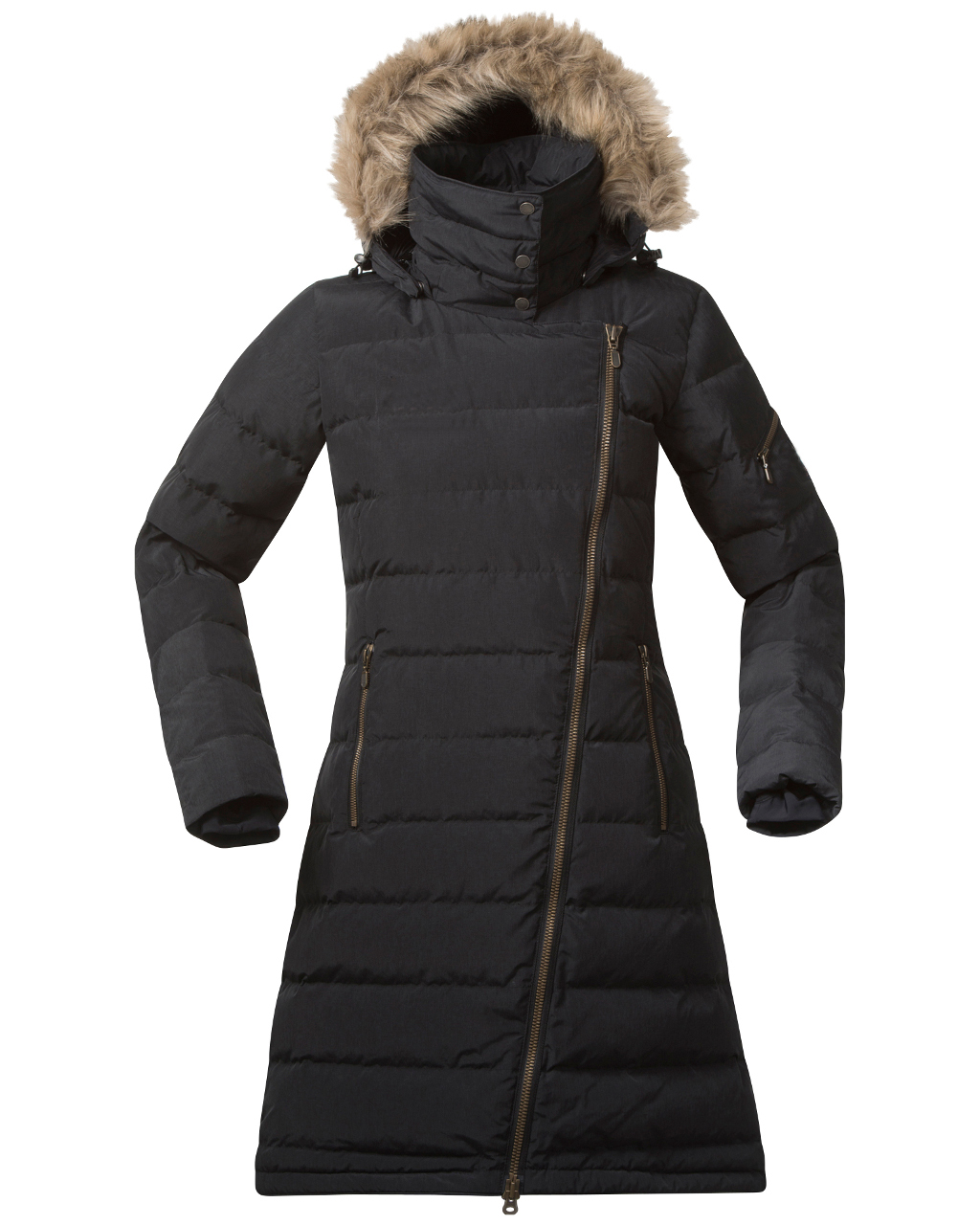 Bergans Bodø Down Lady Coat Black (Storlek XL)
