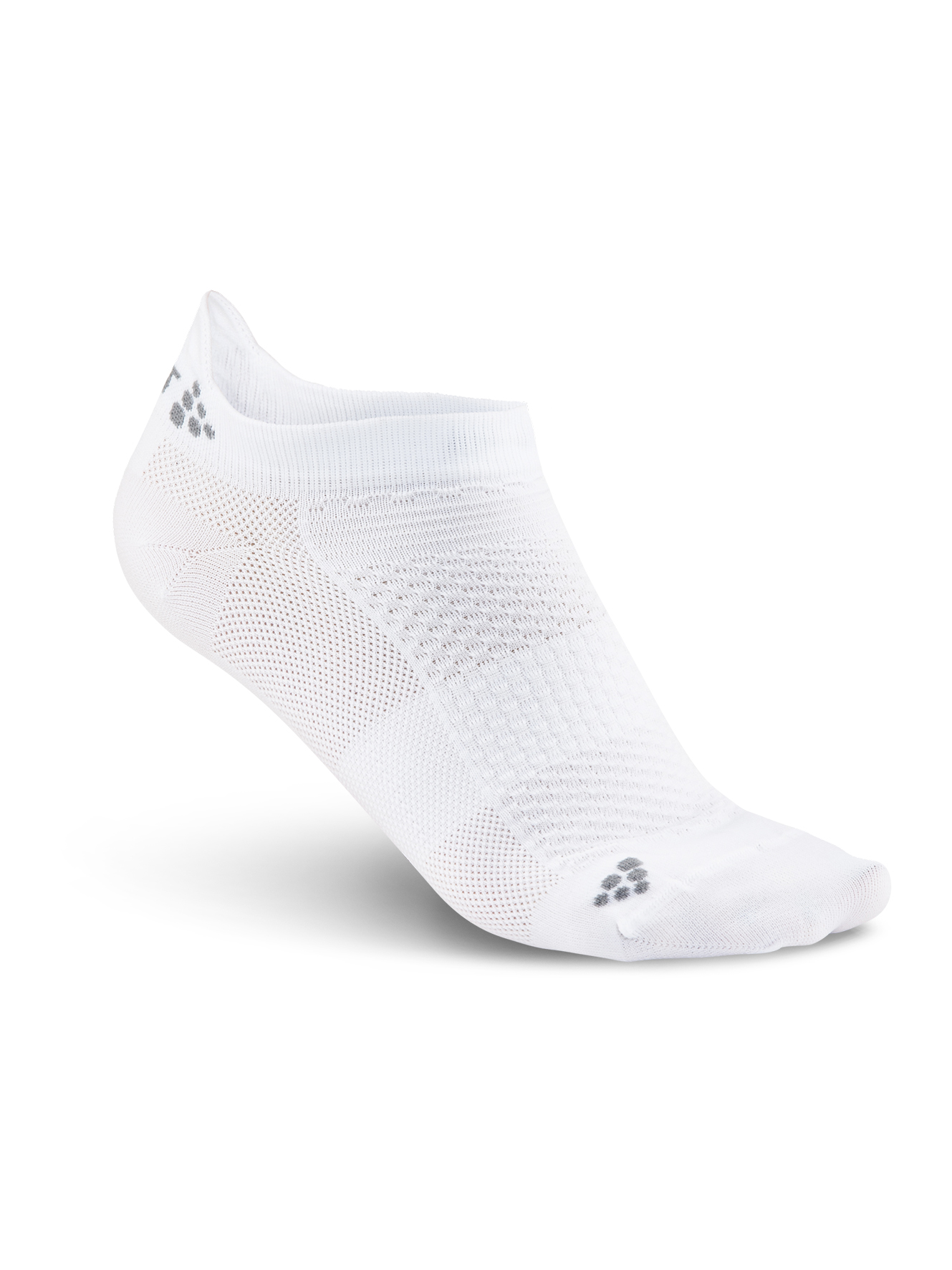 Craft Cool Shaftless 2-Pack Sock White/Silver (Storlek 43-45)