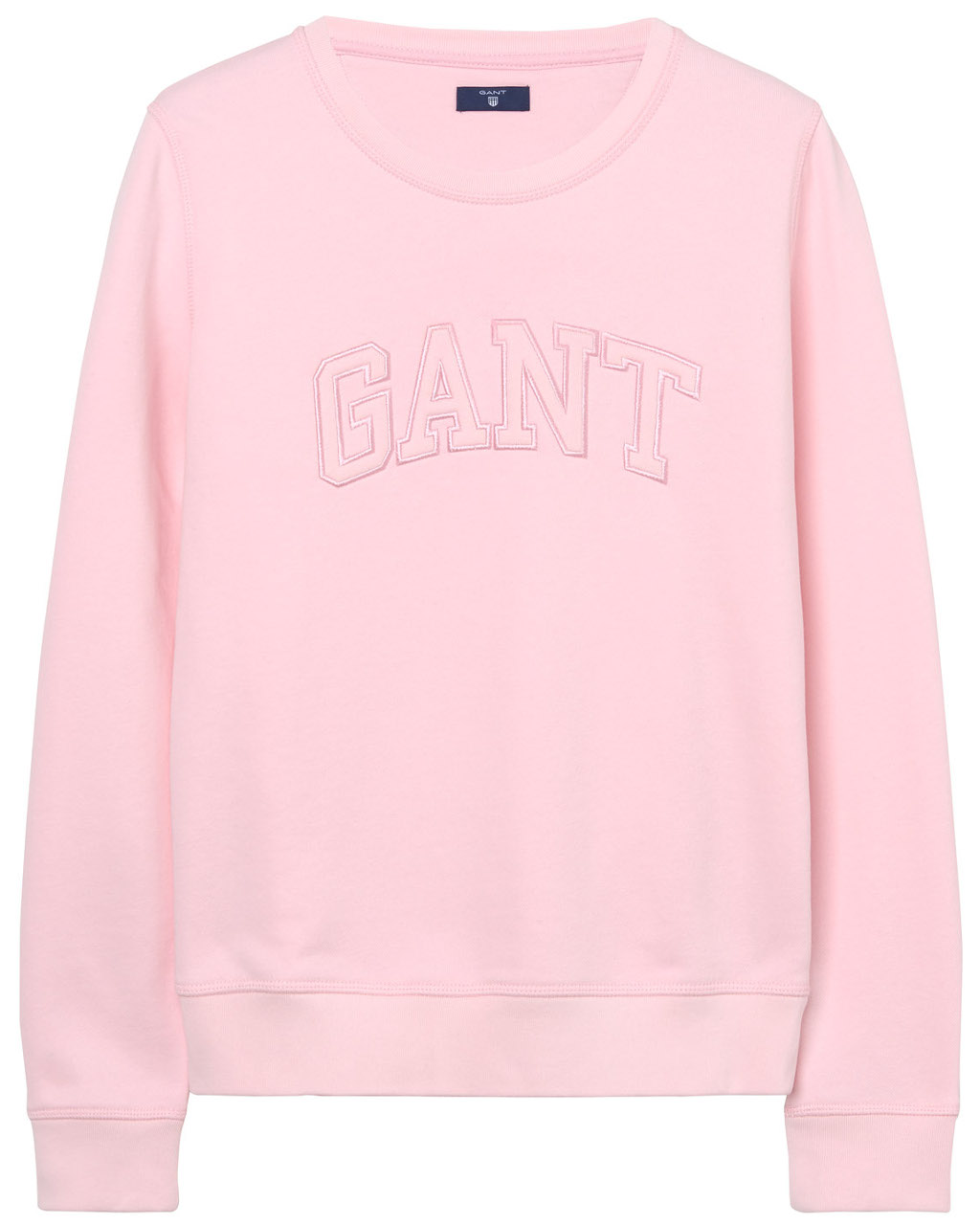Gant Crew Neck Logo Sweatshirt W California Pink (Storlek S)