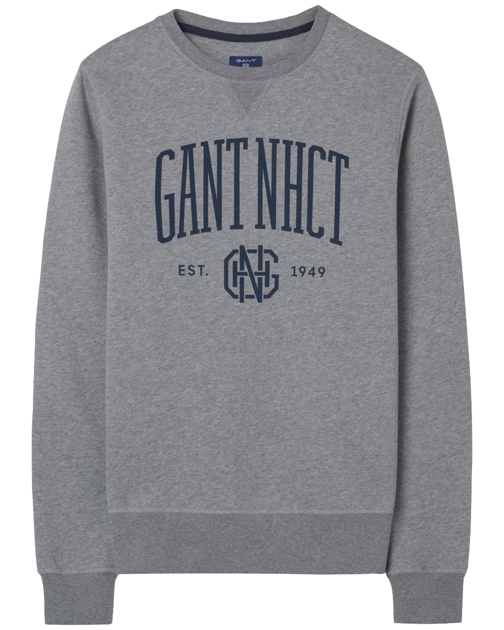 Gant NHCT Crew Sweatshirt M Dark Grey Melange (Storlek L)