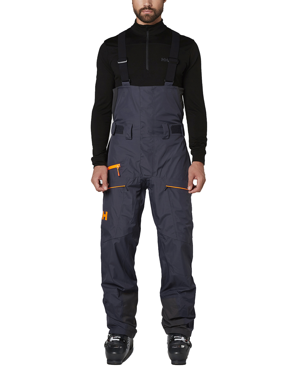 Sogn Bib Shell Pant M Graphite Blue