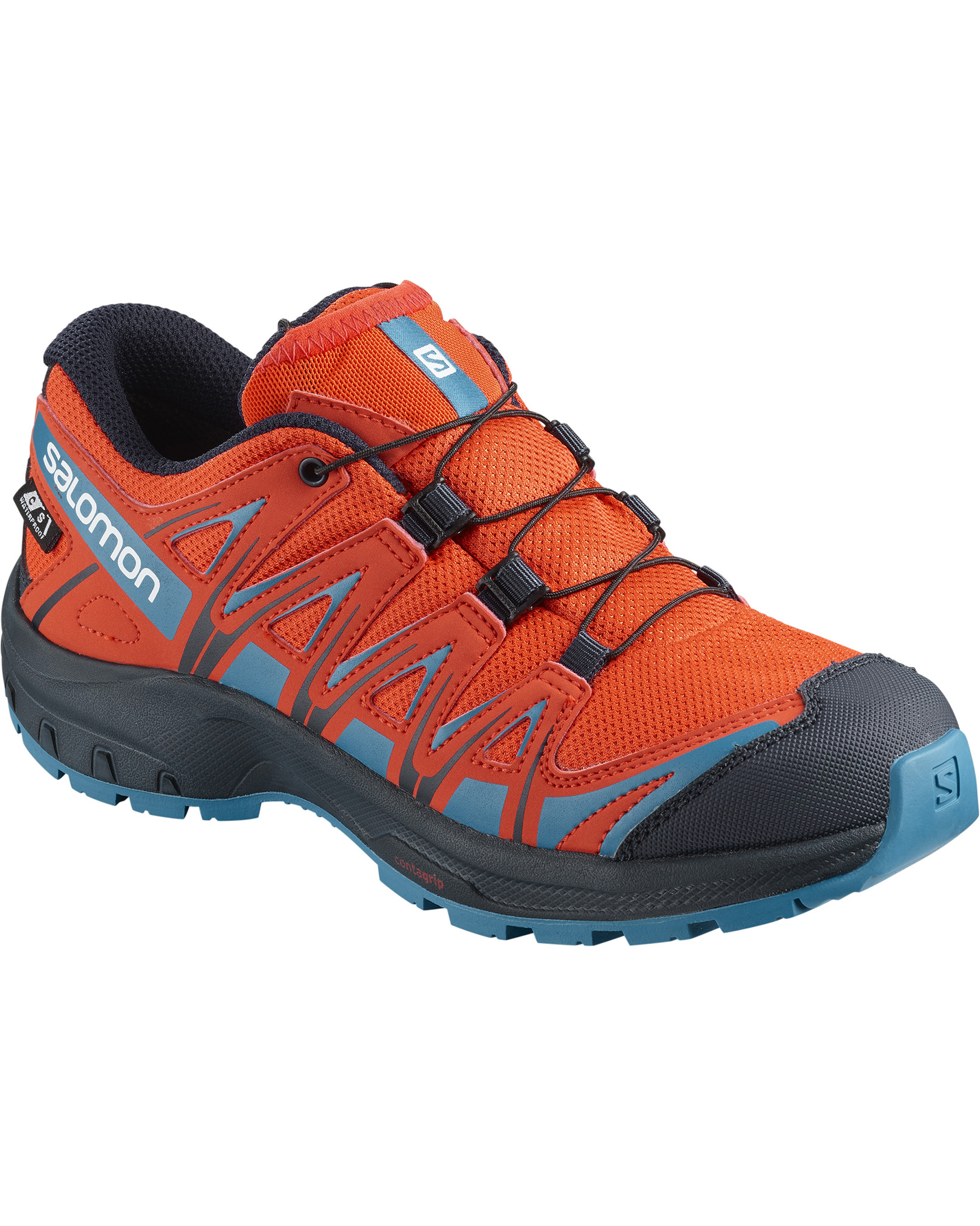Salomon XA Pro 3D CSWP JR Cherry Tomato/Navy Blazer/Fjord Blue