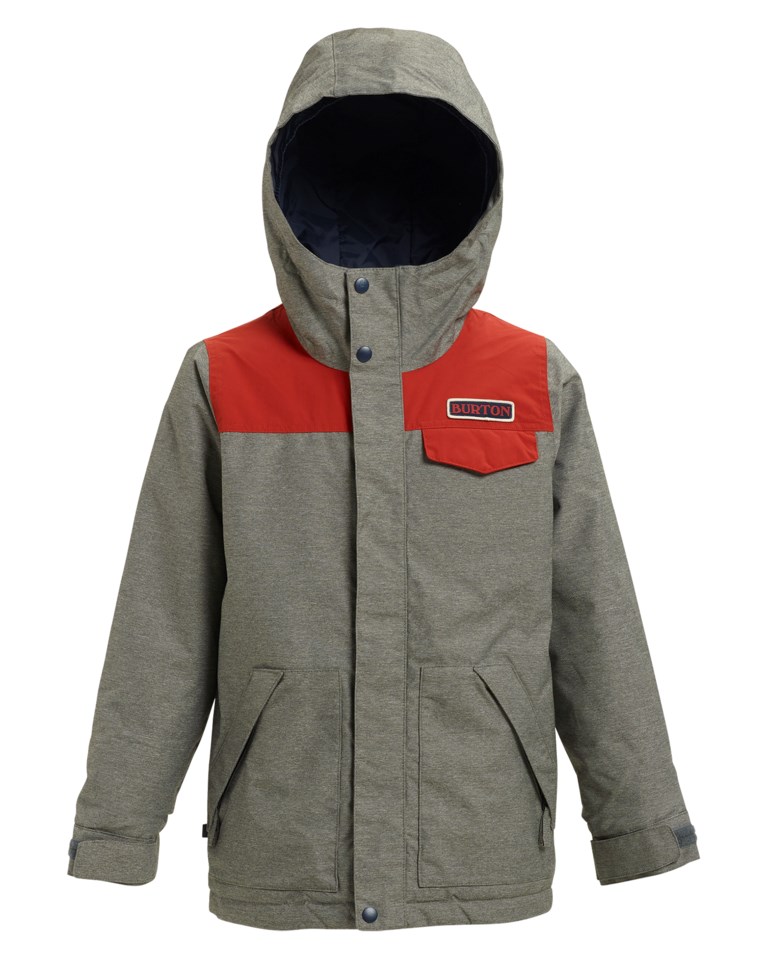 Burton Dugout Jacket JR Heather Bog/Bitter