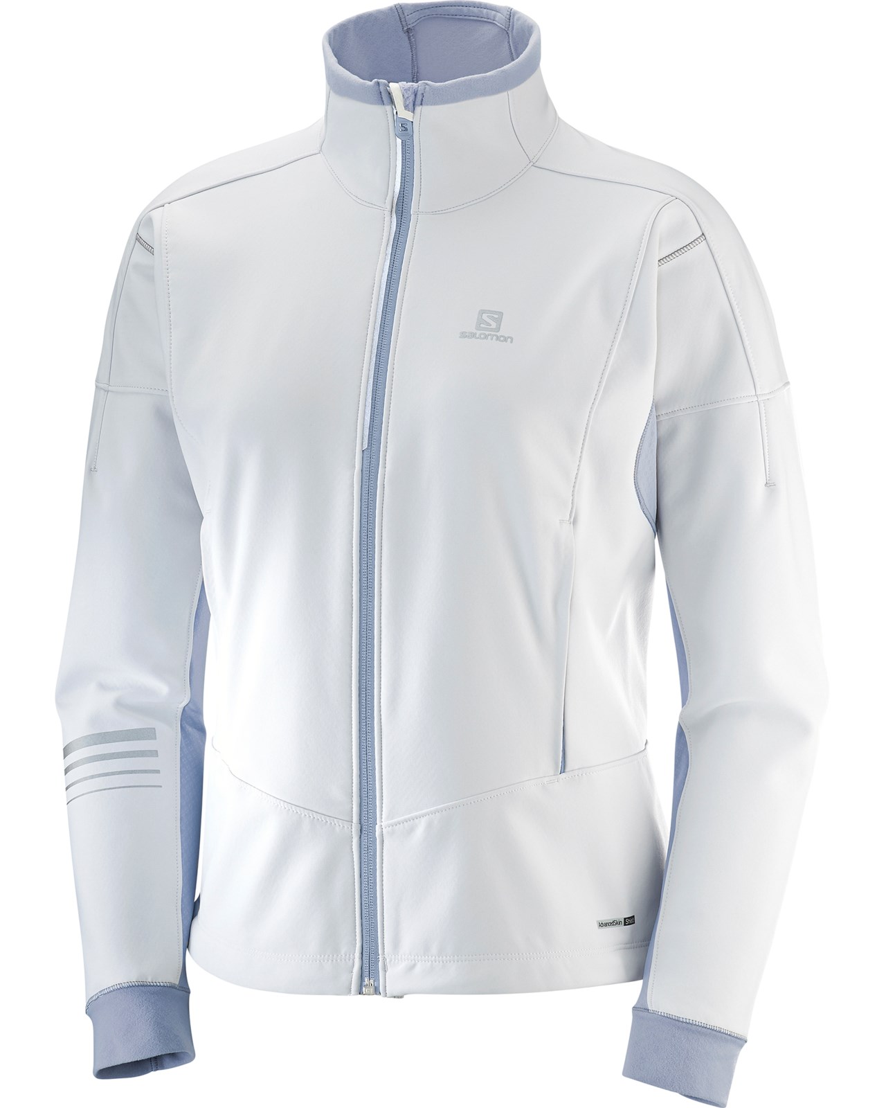 Salomon Lightning Warm Softshell Jacket W White/Lilac Gray