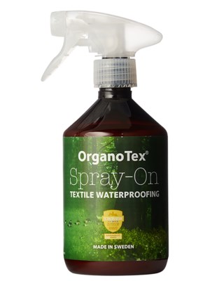 Spray-On textile Waterproofing