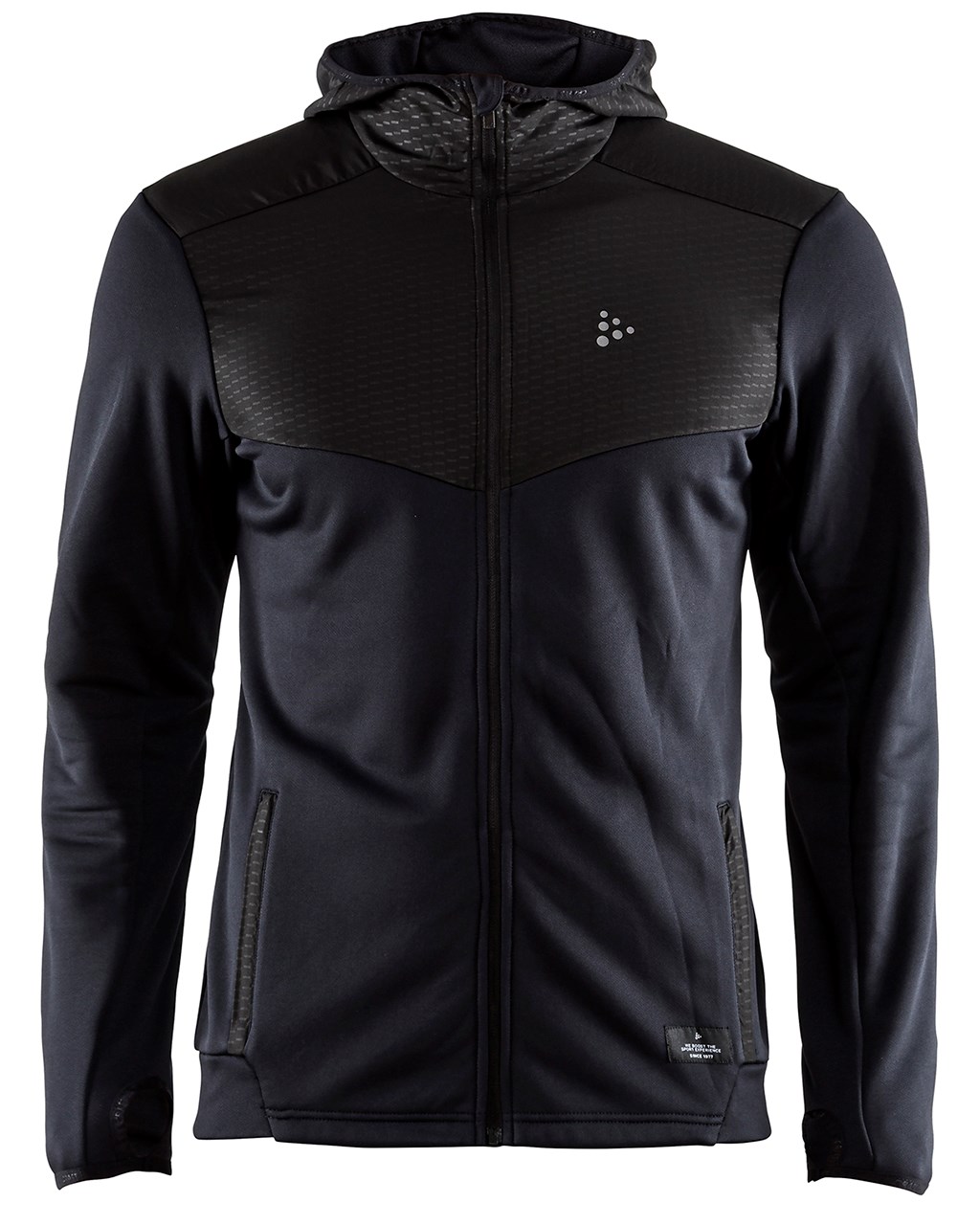 Breakaway Jersey Hood Jacket M Black