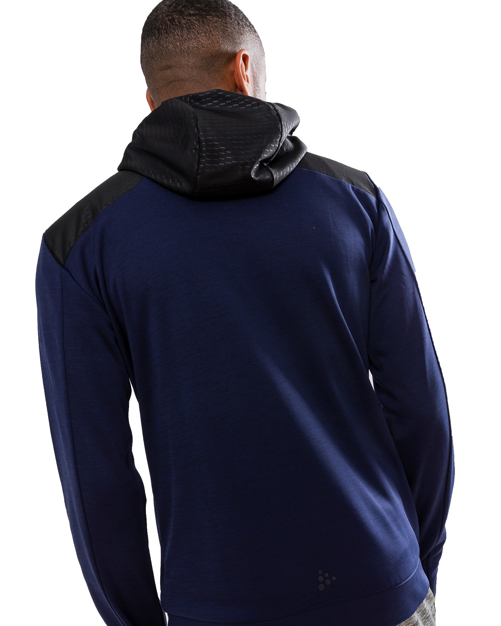 Breakaway Jersey Hood Jacket M Maritime Melange