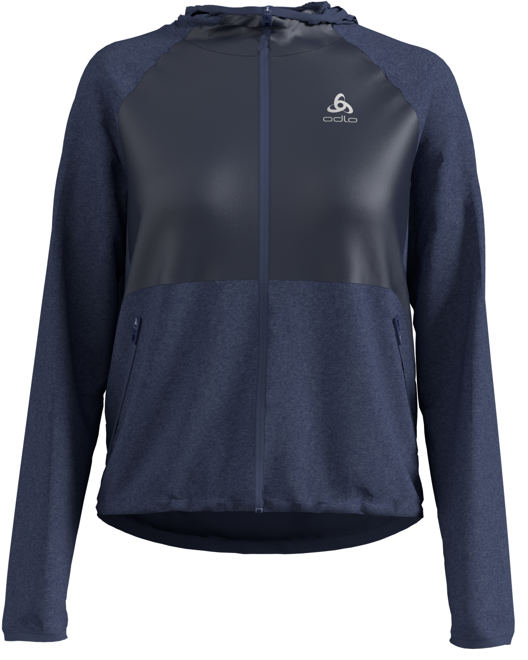 Odlo Millennium Linencool Pro Jacket W Blue Indigo Melange (Storlek L)