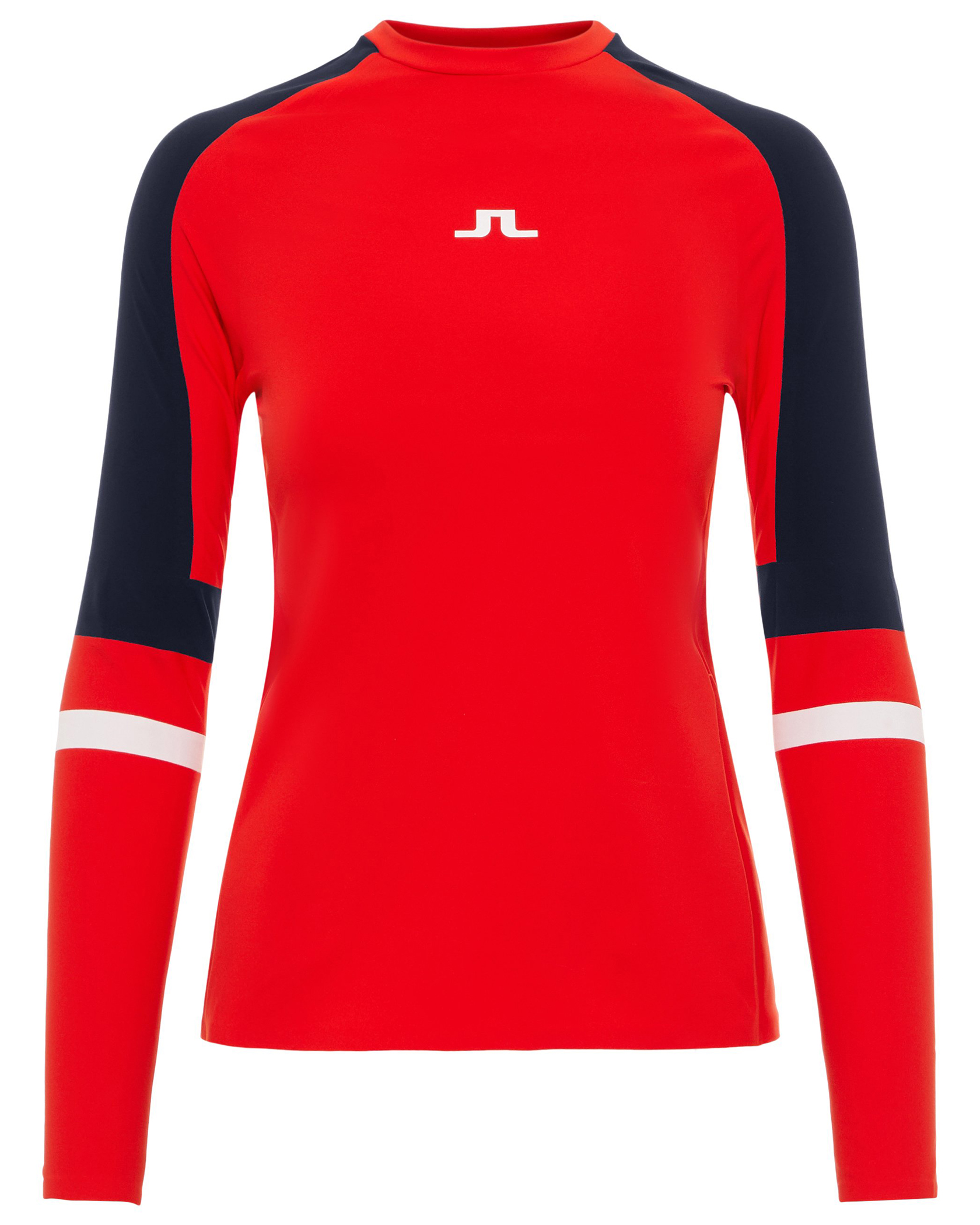 J.Lindeberg Anick Compression Poly L/S W Racing Red (Storlek XS)