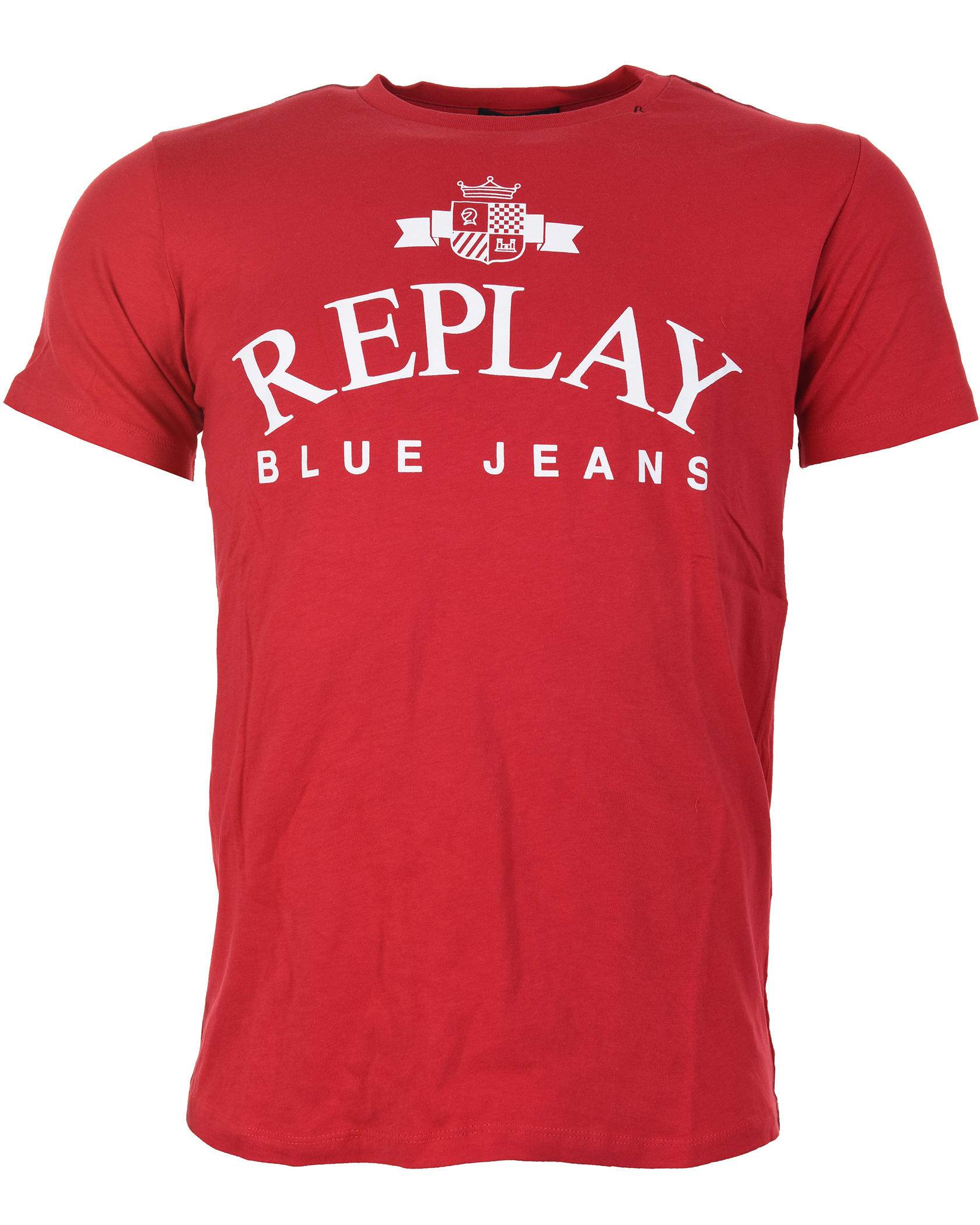 replay blue jeans shirt