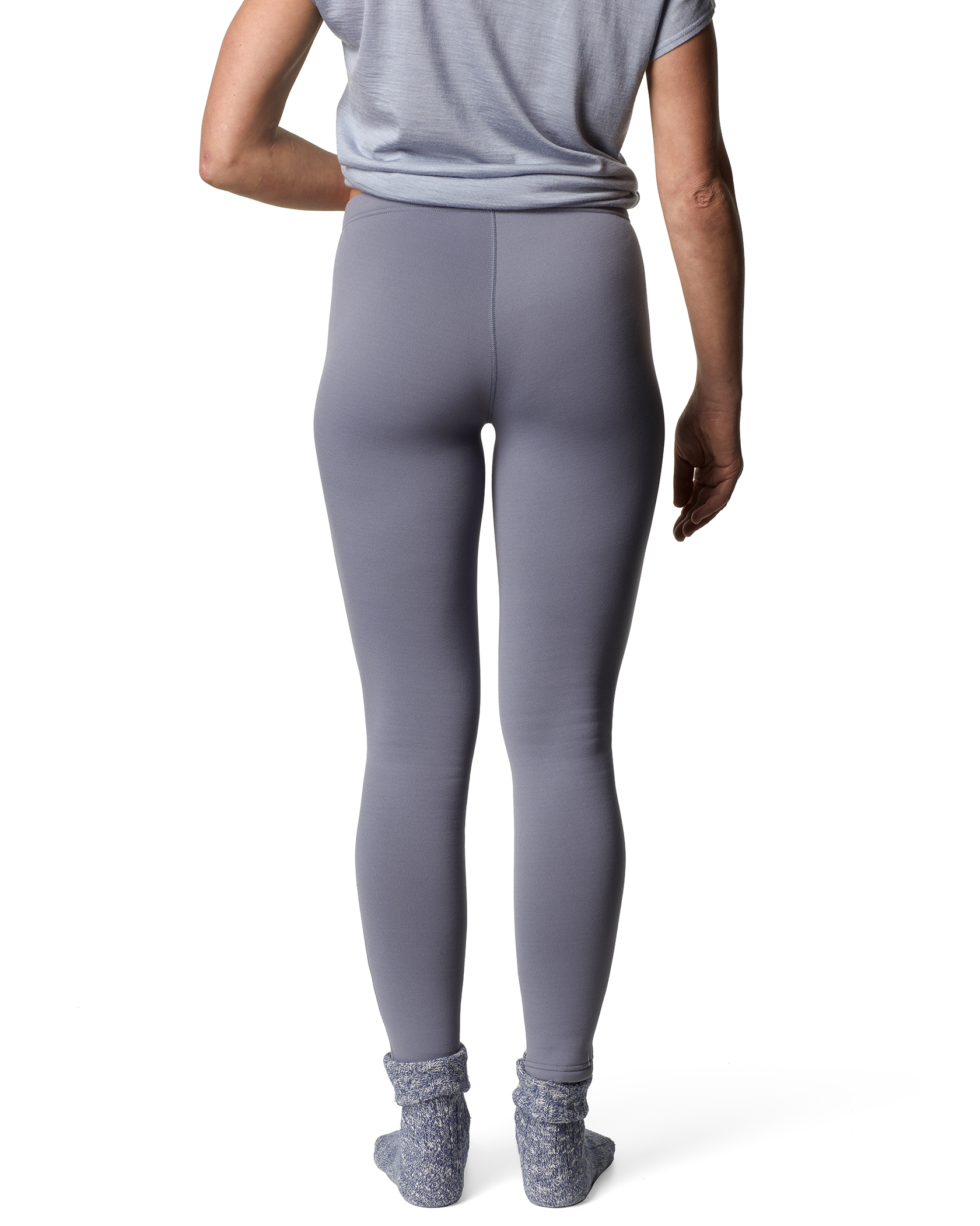 Long Power Tights W Spokes Blue