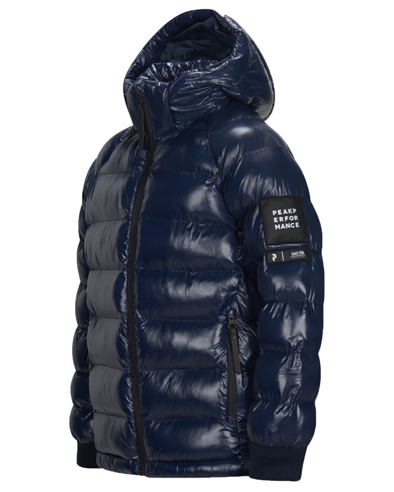 Jacka Tomic Puffer Peak Performance Junior Tomic Jacket Red Peak