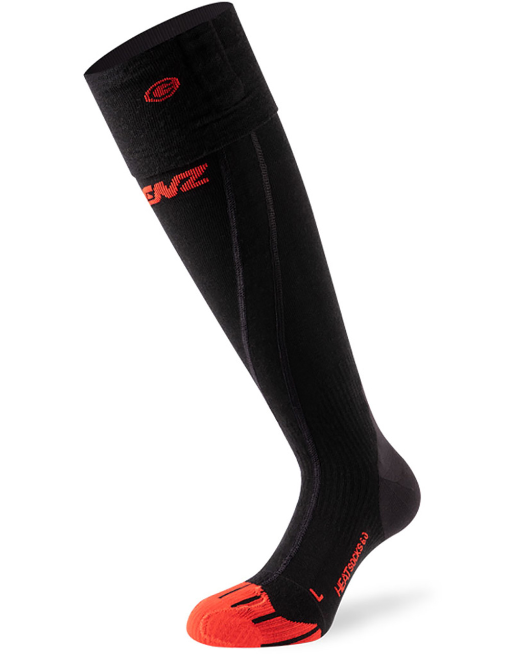 Lenz Heat Sock 6.0 Toe Cap Merino Compression Black (Storlek 42-44)