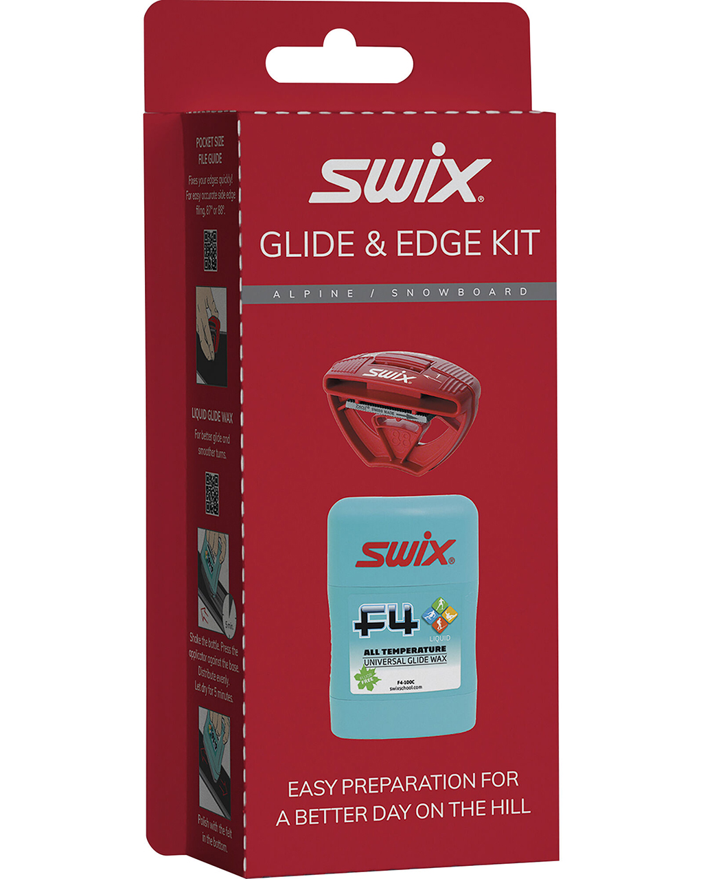 Swix P21 Glide & Edge Kit Red