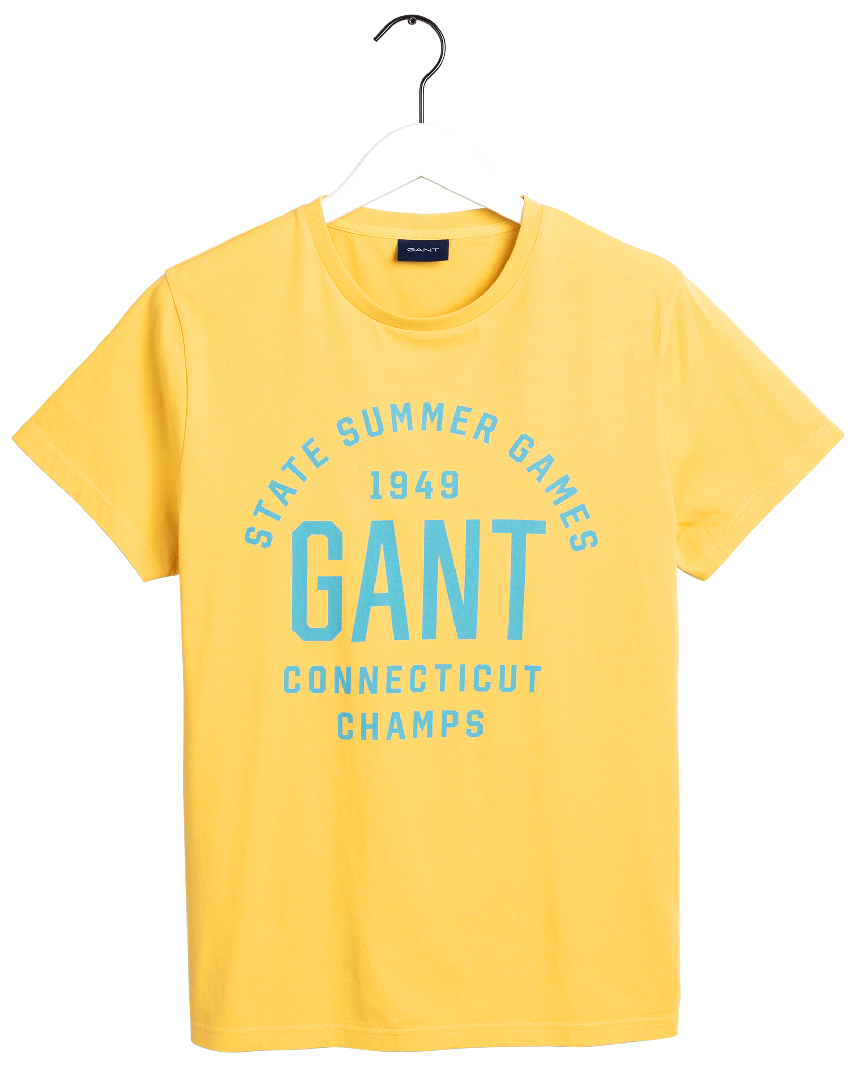 Gant Summer Graphic S/S T-Shirt M Mimosa Yellow (Storlek XL)