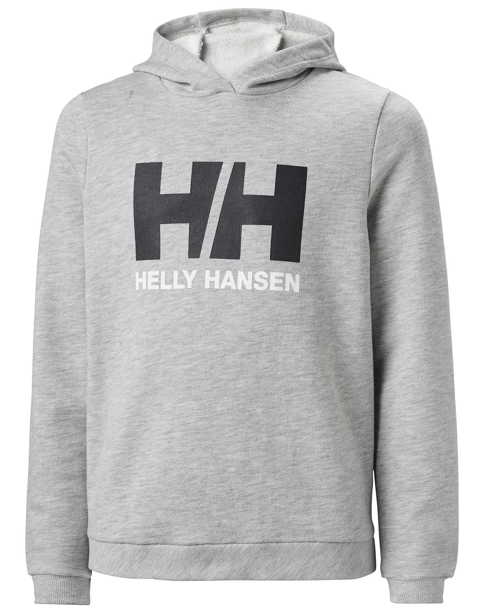 Helly Hansen HH Logo Hoodie JR Grey Melange (Storlek 152)