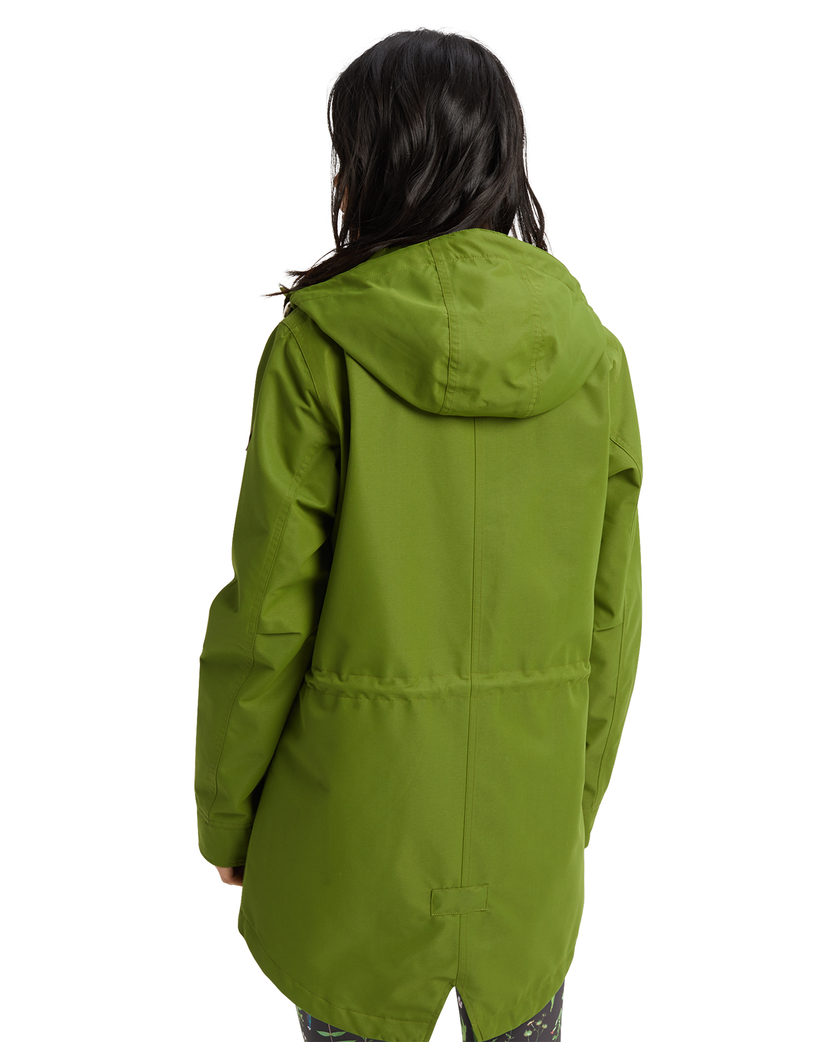 green burton jacket