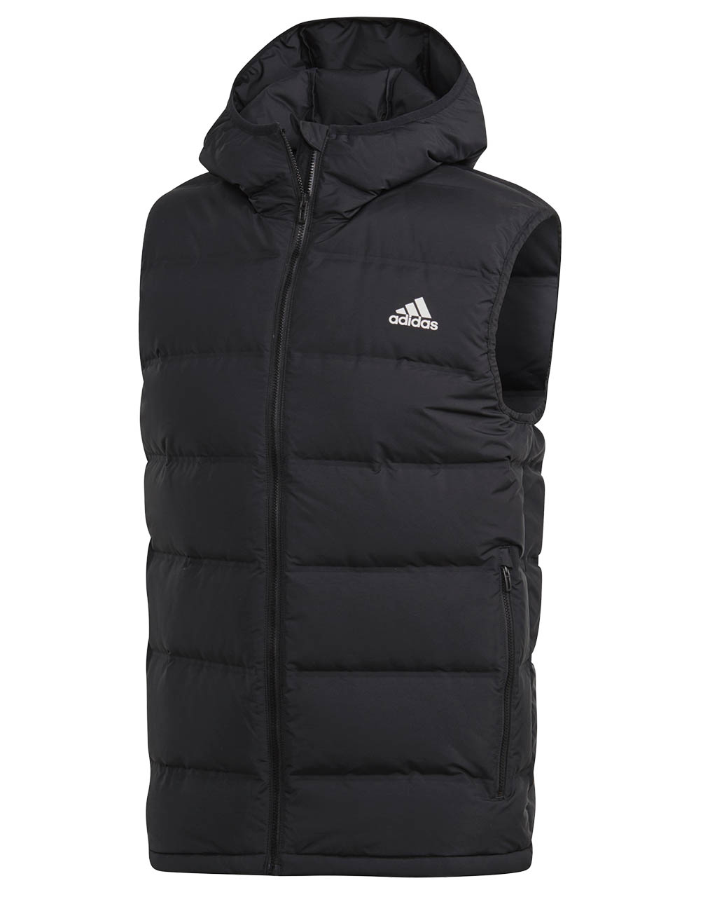 Adidas Helionic Hooded Down Vest M Black (Storlek XL)