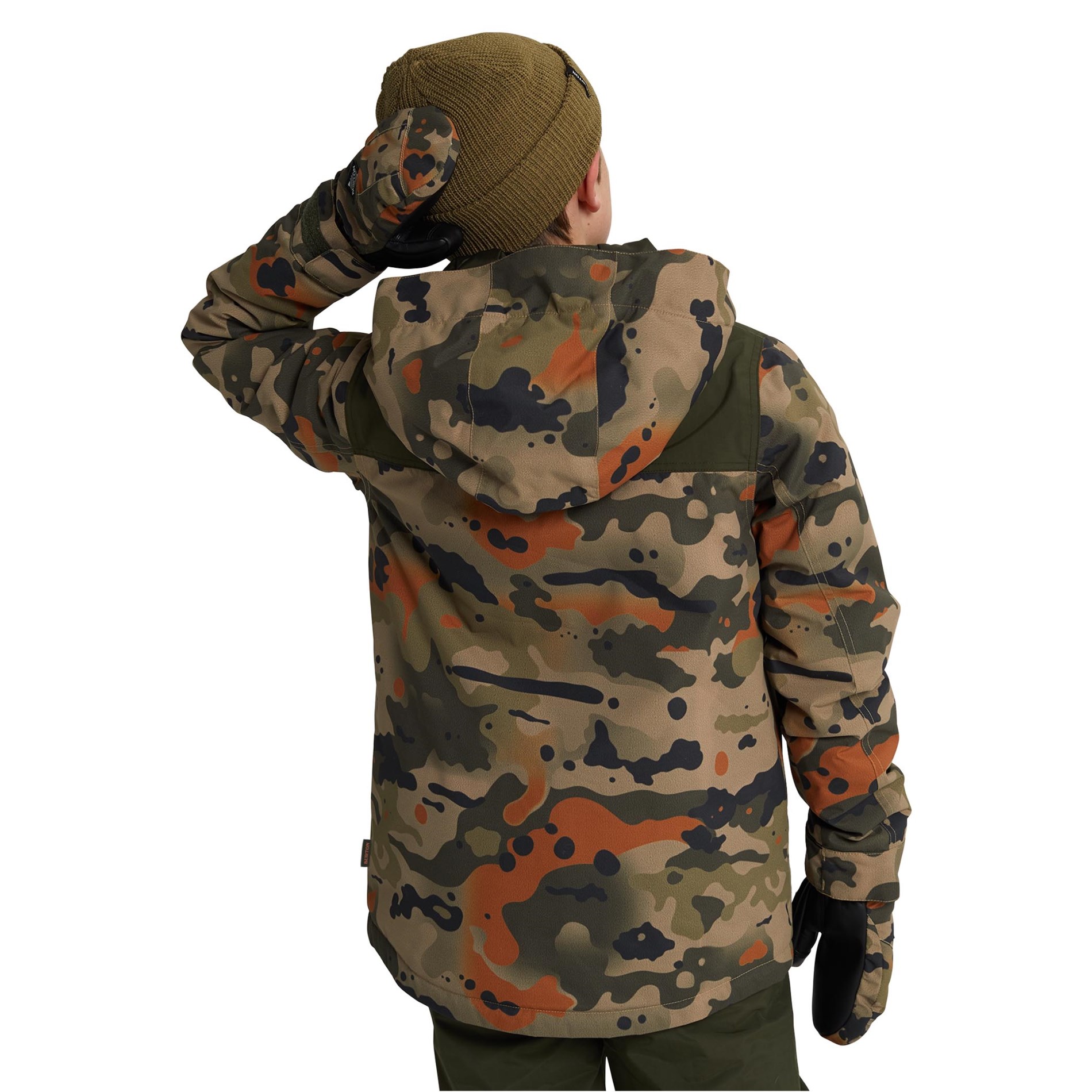 Burton Dugout Jacket JR Kelp Birch Camo