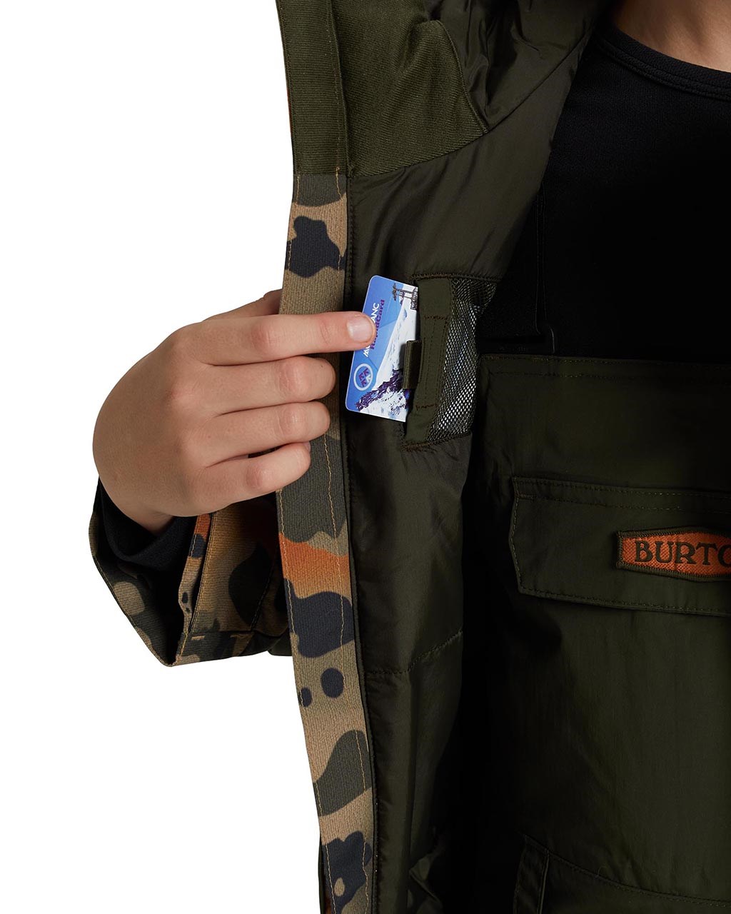 Burton Dugout Jacket JR Kelp Birch Camo