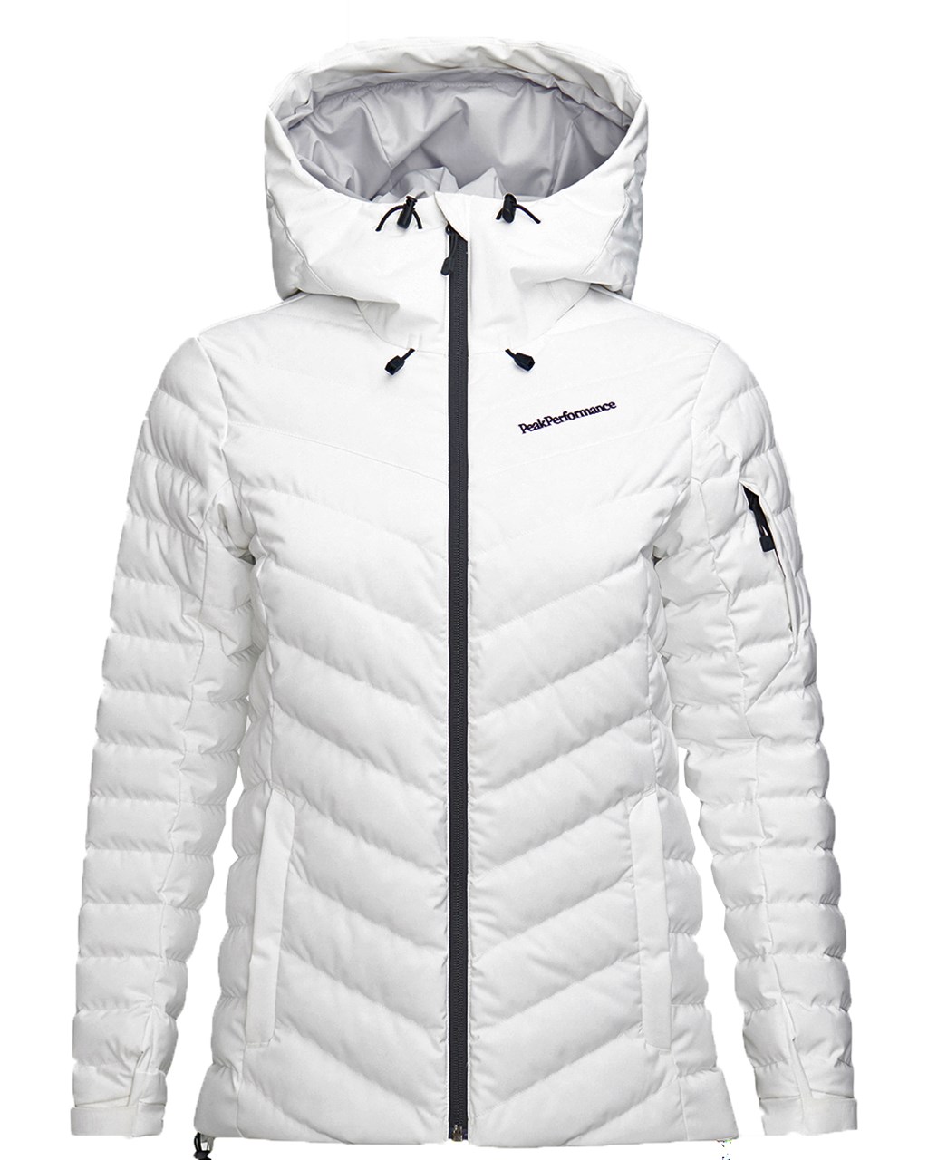 abstrakt Skifte tøj pustes op Peak Performance Frost Ski Jacket W Offwhite