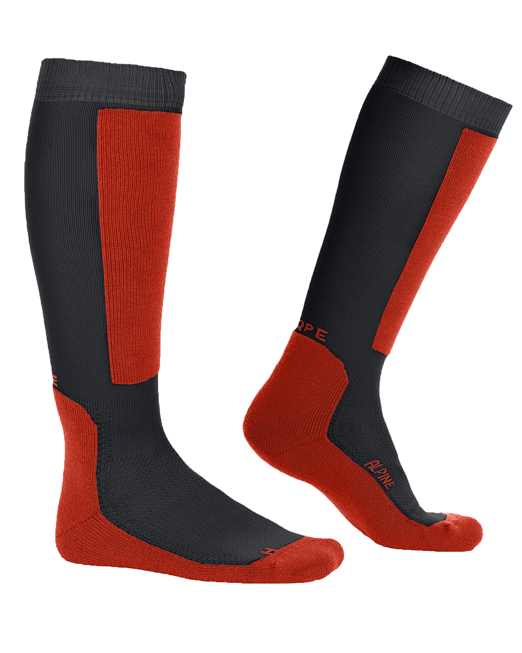 EQPE Slievar Sock Orange/Iron Grey (Storlek 43-45)
