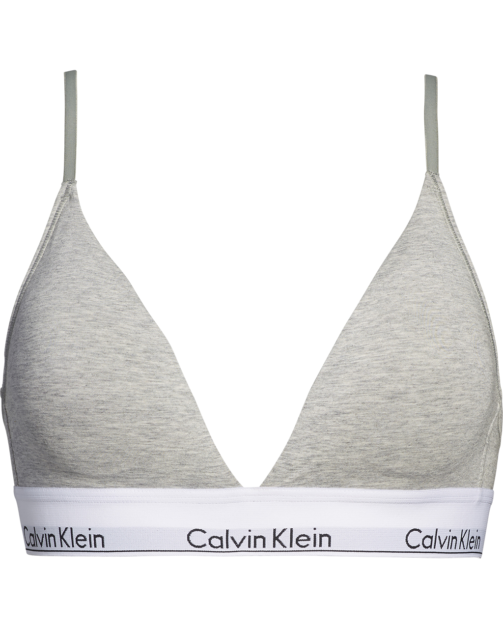 Calvin Klein Triangle Bras W Grey Heather (Storlek XL)