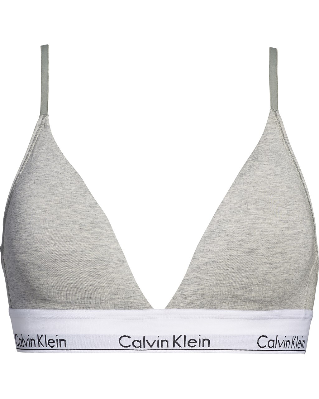 Calvin Klein Triangle Bras W Grey Heather