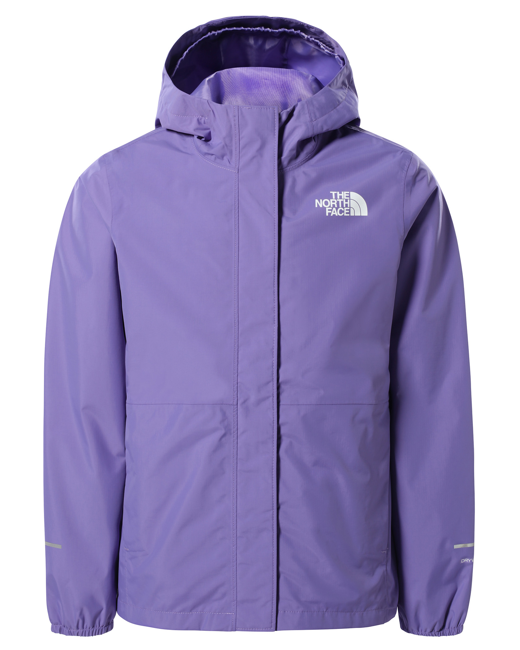 The North Face Resolve Reflective Jacket Girl JR Pop Purple (Storlek L)