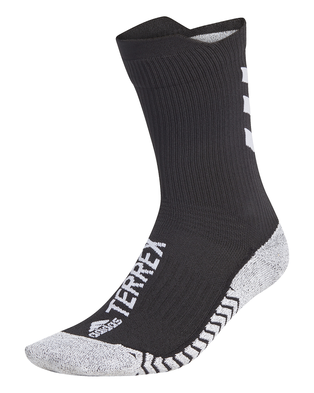 Adidas Terrex Techfit Cushioned Crew Sock Black/White (Storlek XXL)