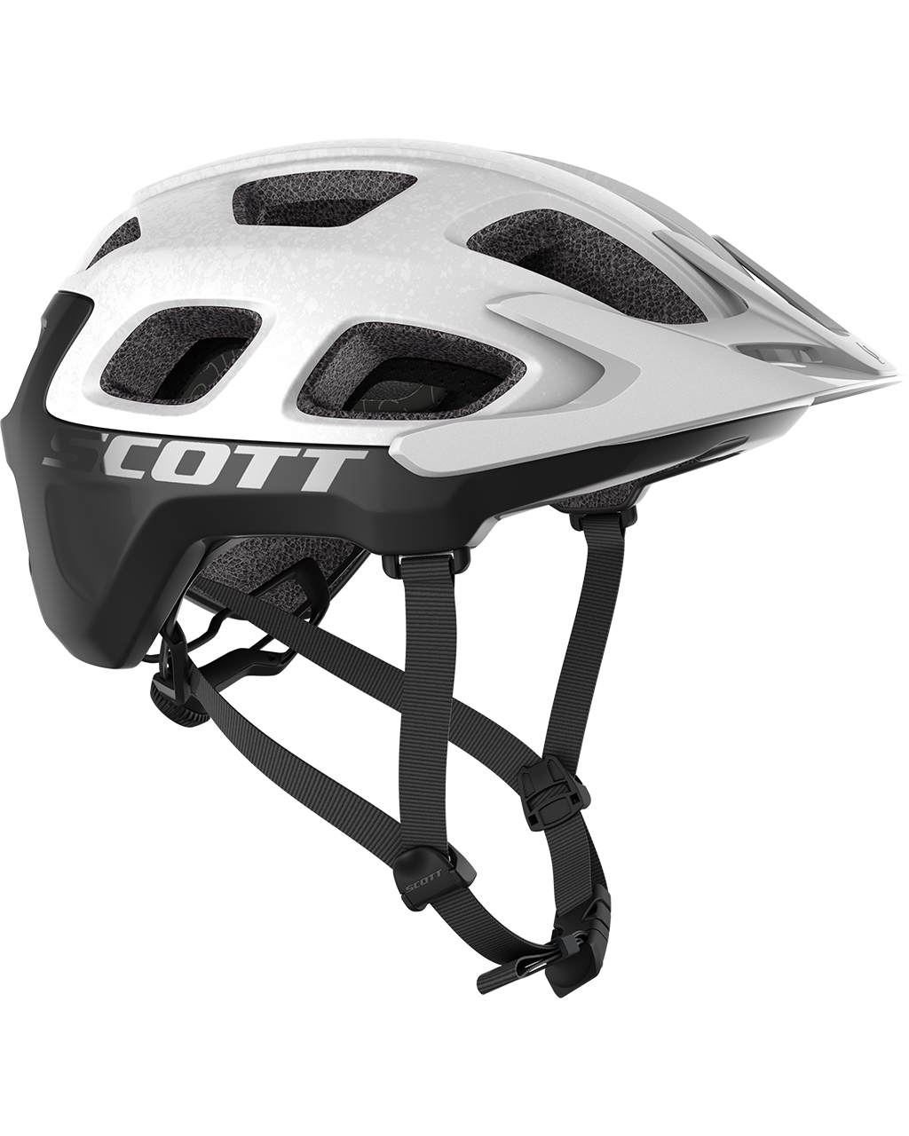 Scott Vivo Plus Helmet White/Black (Storlek L)