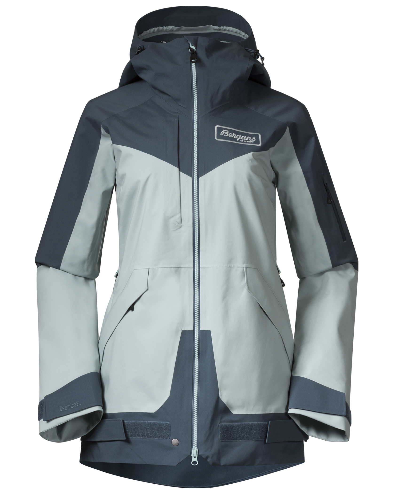 Bergans Myrkdalen V2 Insulated Jacket W Misty Forest/Orion Blue (Storlek XL)