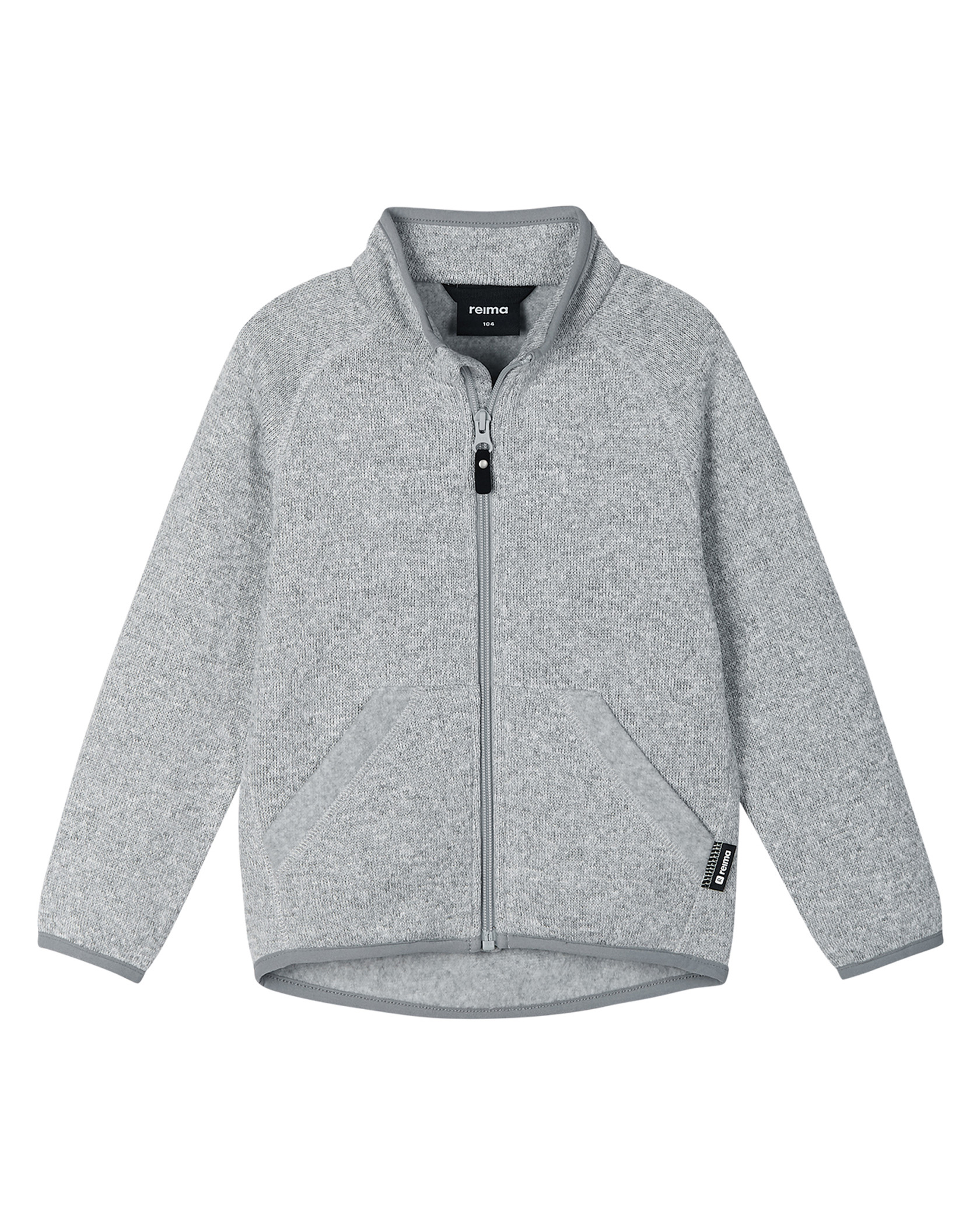 Reima Hopper Fleece Sweater JR Melange grey (Storlek 116)