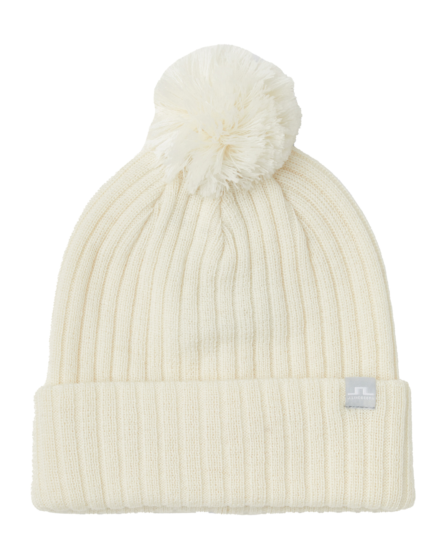 Ball Ski Hat White