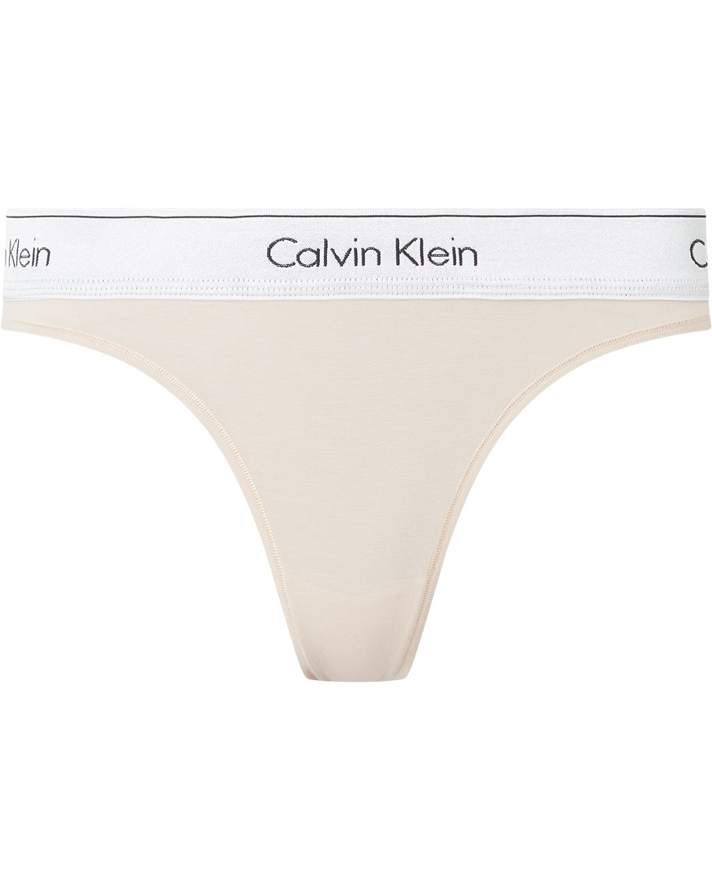 Calvin Klein Underwear Trosor - Modern Cotton Thong Vit till dam