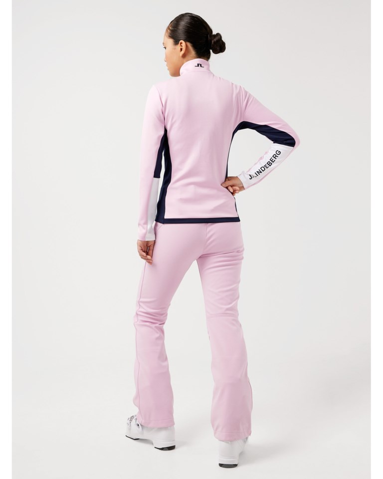J.Lindeberg Tracy Ski Mid Layer W Pink Lavender