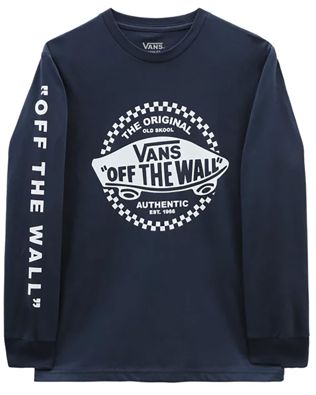 Vans Off The Wall Mix Pullover JR Dress Blues (Storlek S)
