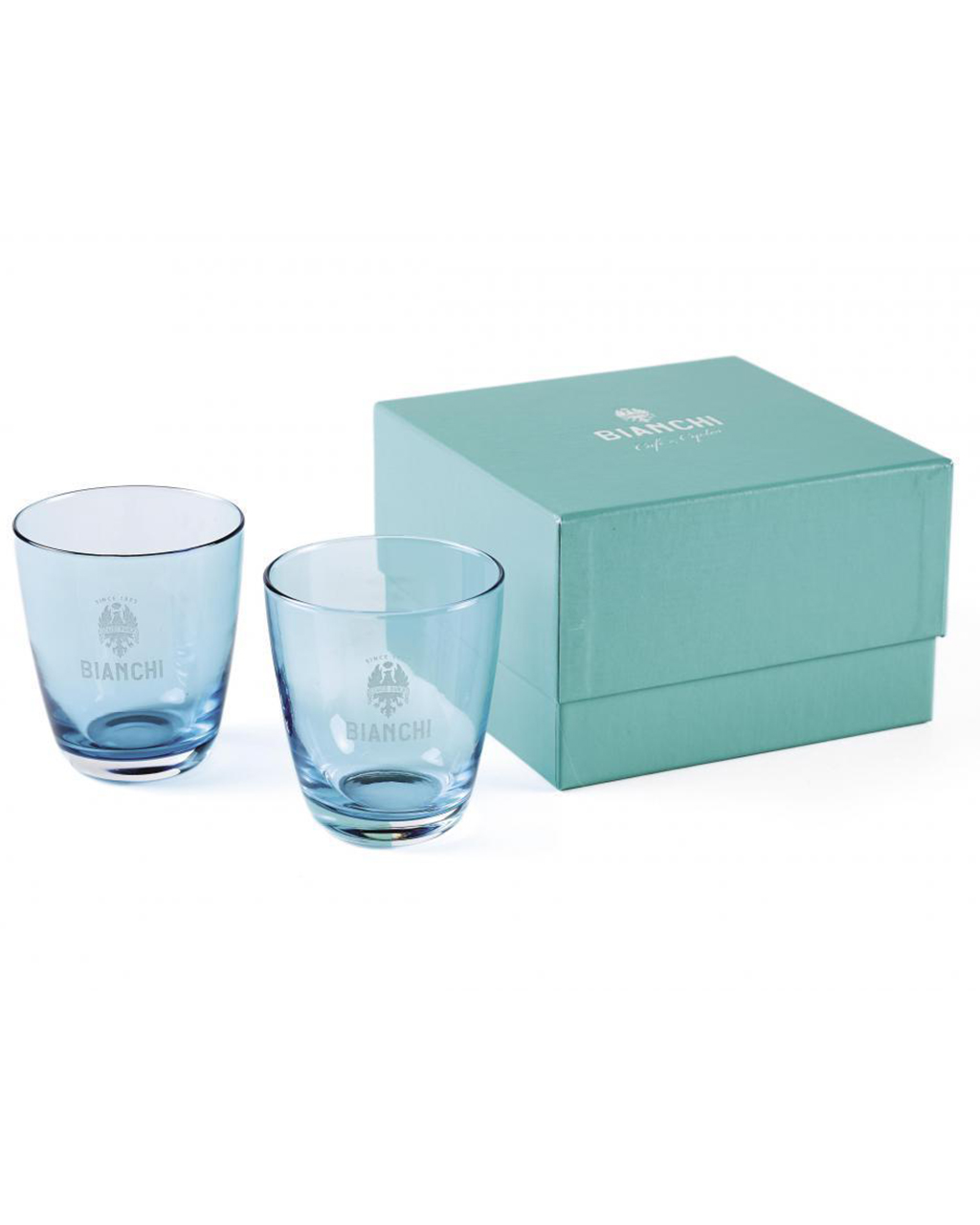 Bianchi Water Glasses set of 2 Blue