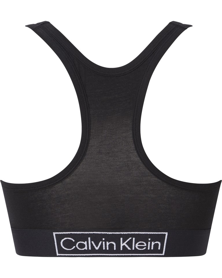 Calvin Klein Reimagined Heritage Unlined Bralette Black