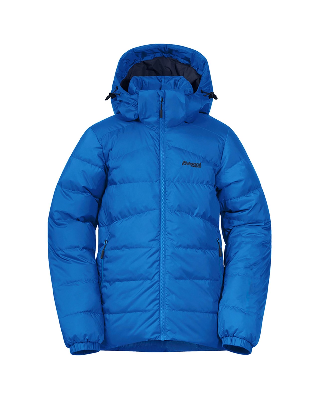 Bergans Røros Down Youth Jacket Strong Blue/Navy