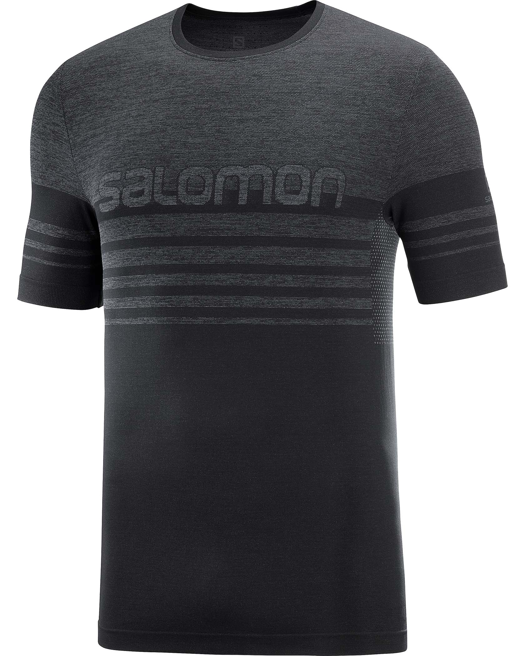 Salomon Essential Seamless S/S Tee M Black (Storlek M)