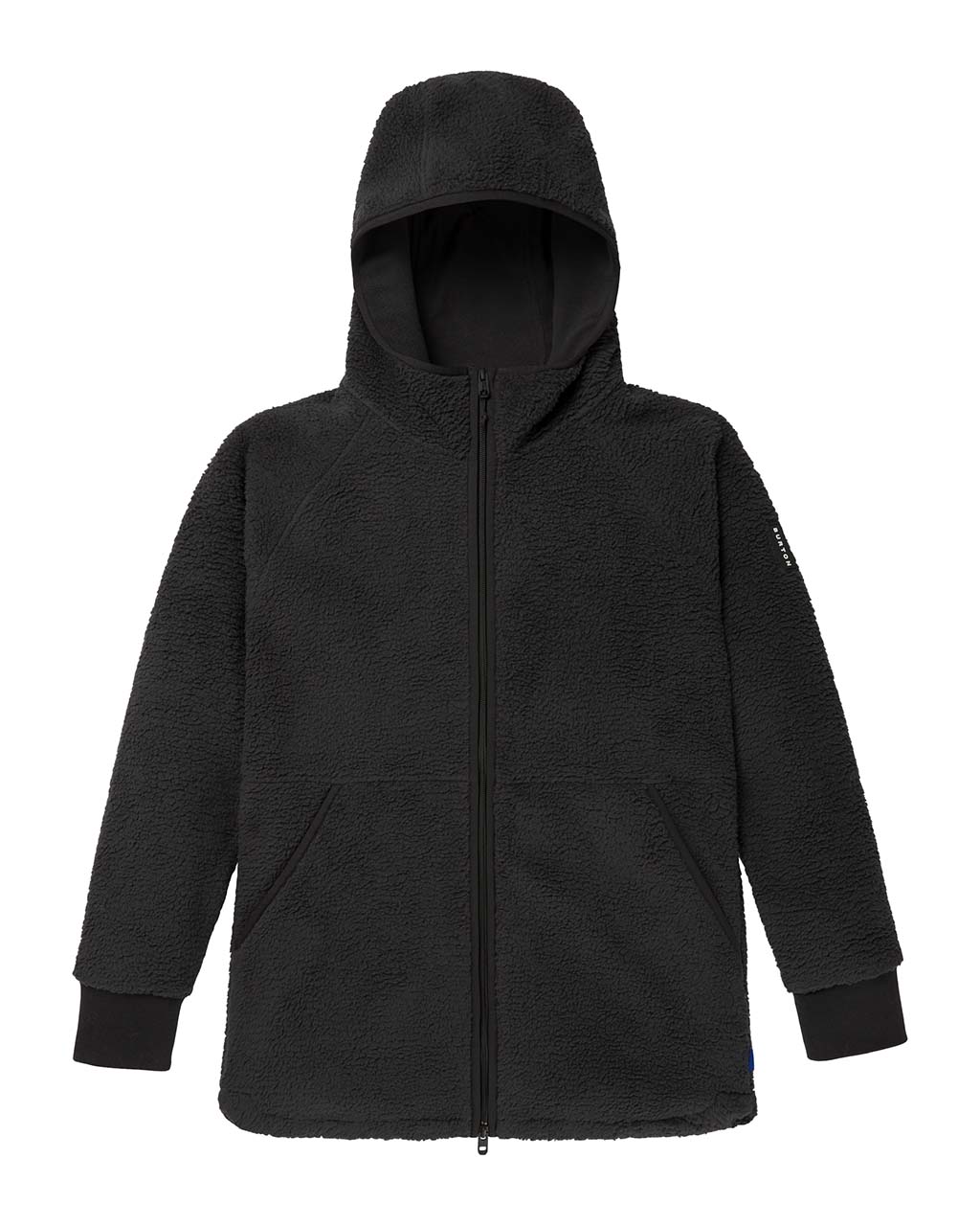 Burton Minxy Full-Zip W True Black Sherpa (Storlek XL)