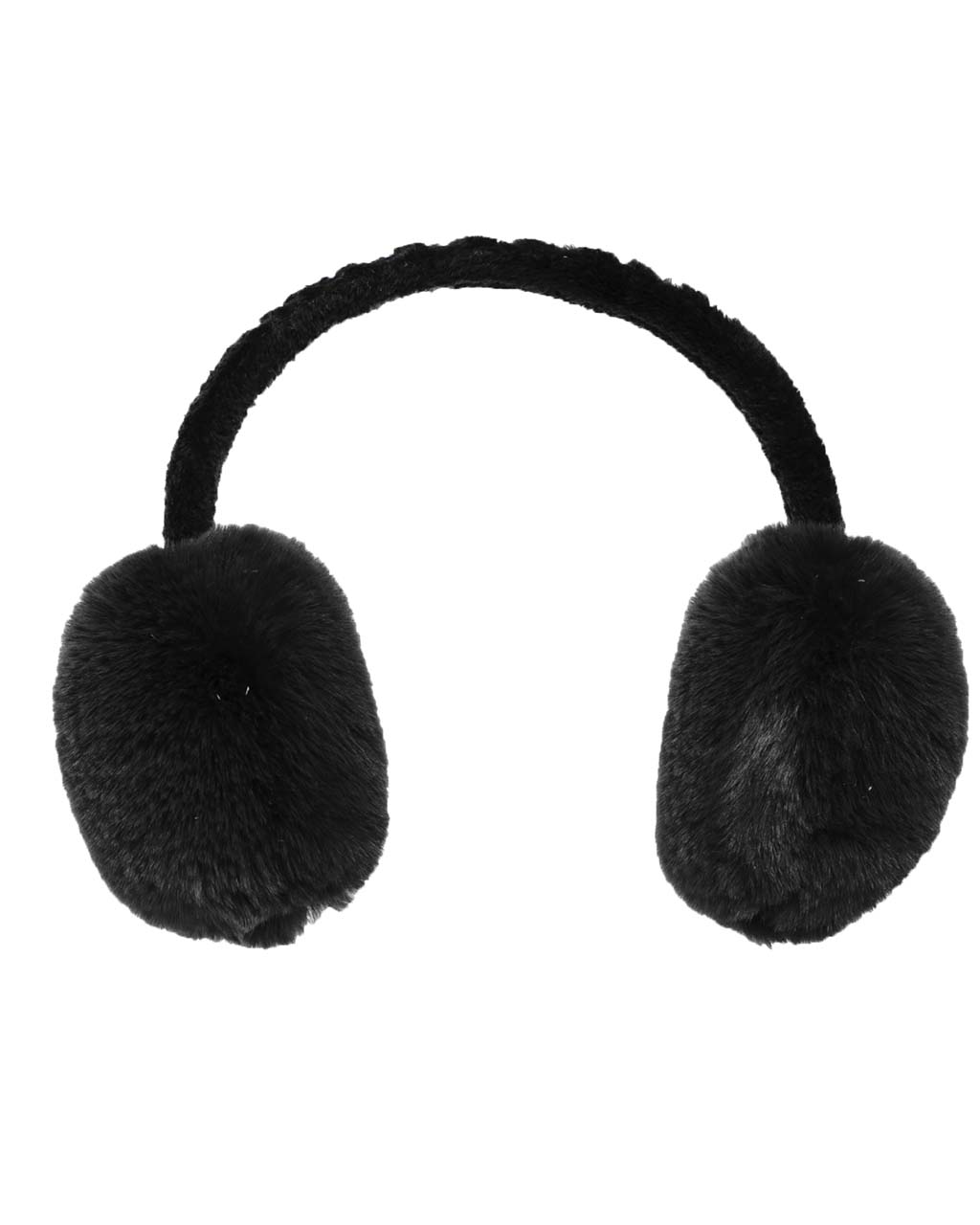 Goldbergh Fluffy Earwarmers Black (Storlek One)