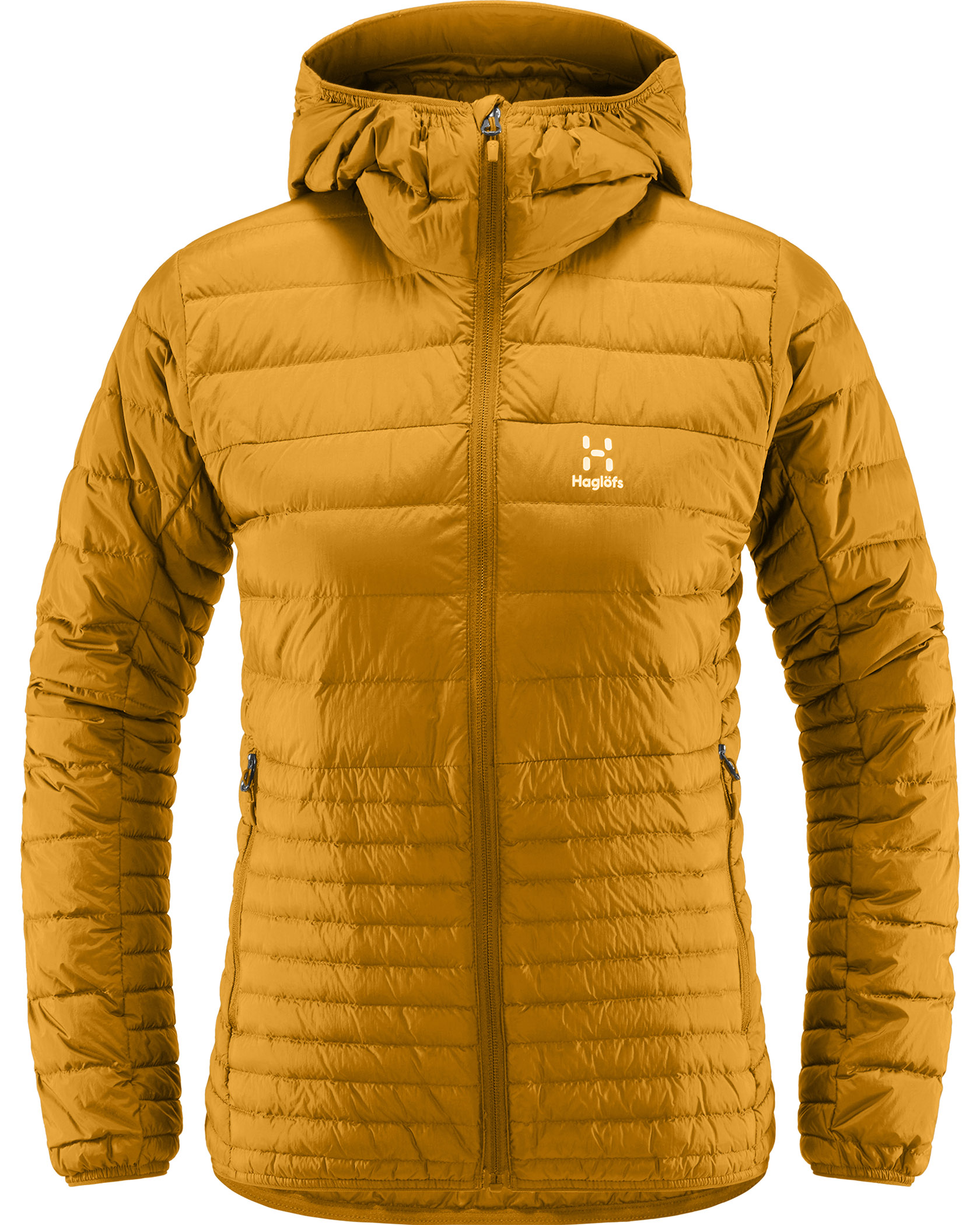 Micro Nordic Down Hood W Autumn Leaves