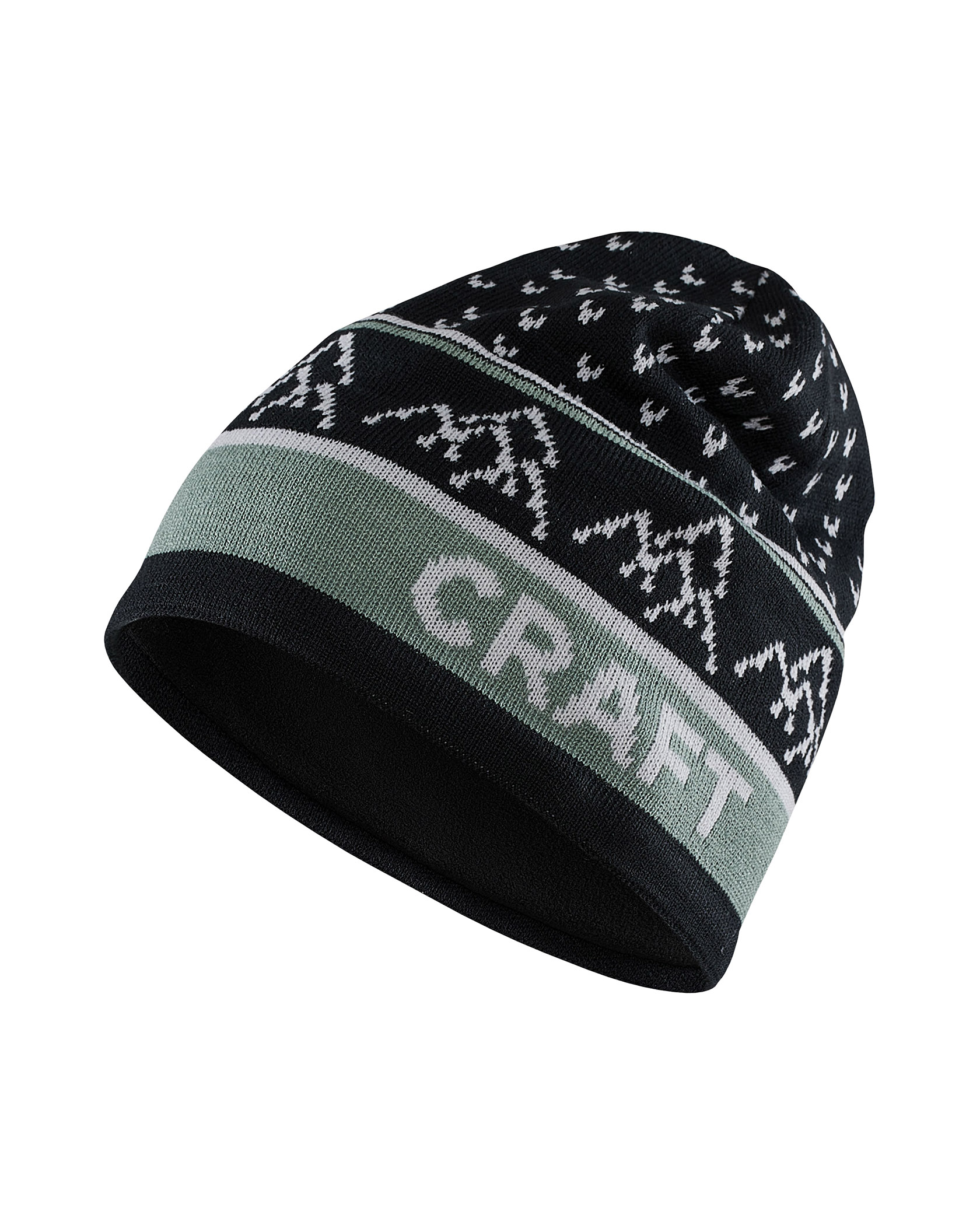 Craft Core Backcountry Knit Hat Slate/Jade (Storlek S/M)