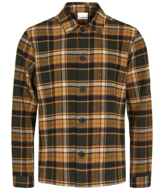 Big Checked Heavy Flannel Overshirt M