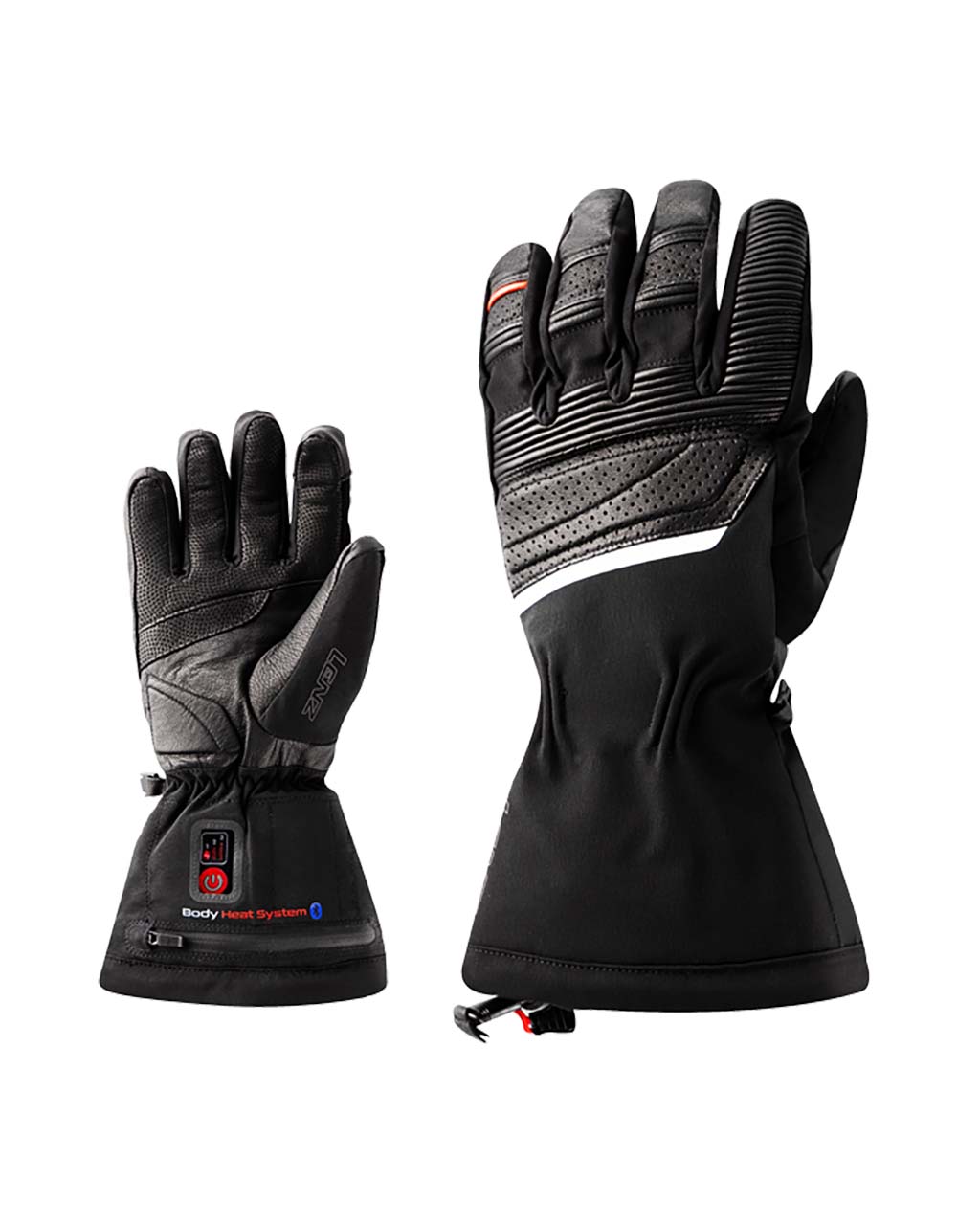 Lenz Heat Glove 6.0 Finger Cap M Black (Storlek L)