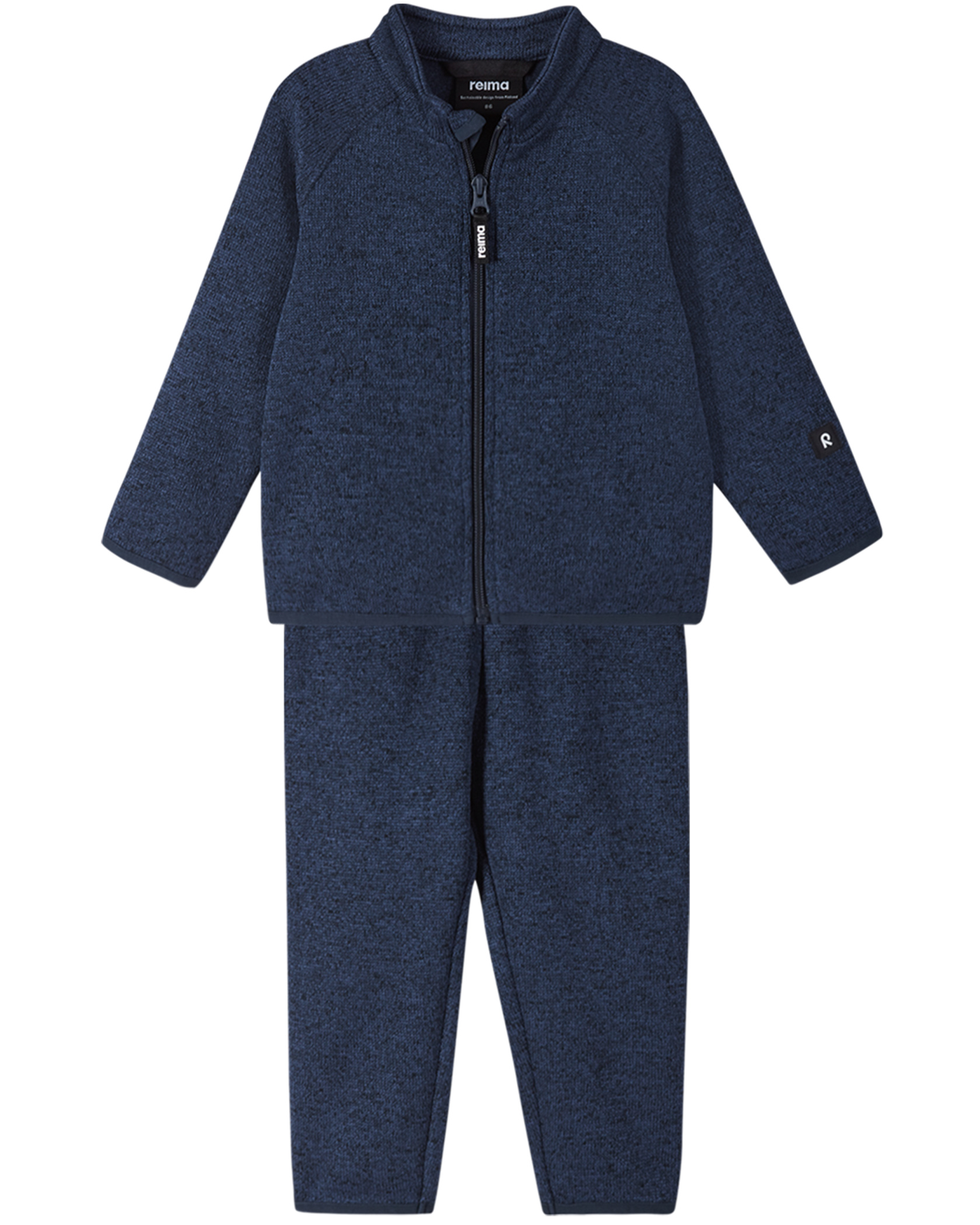 Reima Tahto Fleece Set JR Jeans Blue (Storlek 98)